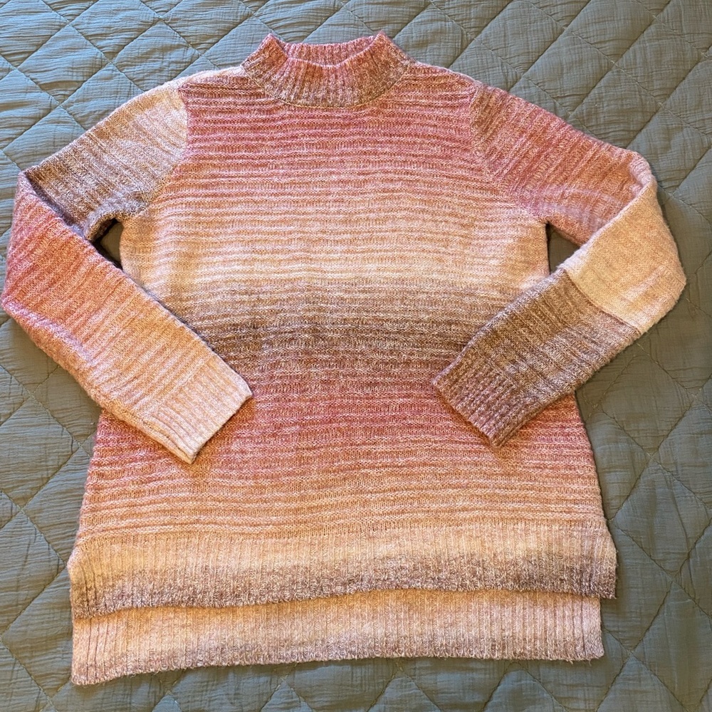 Maurice’s Women's Pink Gradient Sweater